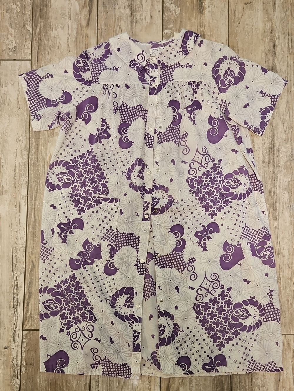 Vintage Sears Snap Front House Coat